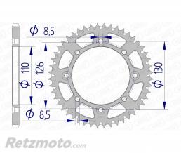 Couronne AFAM 47 dents alu pas 420 type 17107