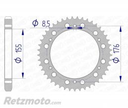 AFAM Couronne AFAM 43 dents alu pas 530 type 87601
