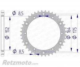 Couronne AFAM 47 dents alu pas 520 type 13500 Yamaha