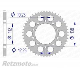 Couronne AFAM 50 dents alu pas 520 type 11509