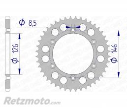 Couronne AFAM 46 dents alu pas 520 type 15203N Suzuki