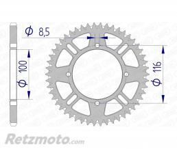 Couronne AFAM 55 dents alu pas 420 type 17104