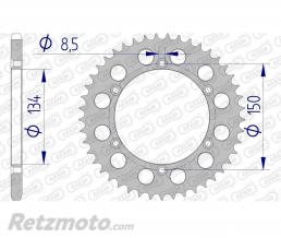 Couronne AFAM 46 dents alu pas 520 type 17206N Kawasaki