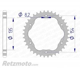 Couronne AFAM 41 dents alu pas 525 type 51803 Ducati