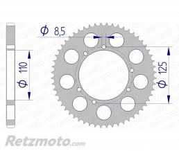Couronne AFAM 56 dents alu pas 428 type 60104