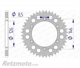 Couronne AFAM 45 dents alu pas 520 type 15203 Suzuki