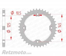 Couronne AFAM 40 dents acier pas 520 type 12407 Yamaha