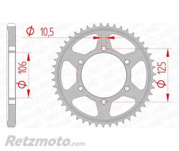 Couronne AFAM 42 dents acier pas 525 type 86605 Triumph Thruxton 1200
