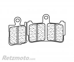 CL BRAKES Plaquettes de frein CL BRAKES 1216A3+ m�tal fritt�
