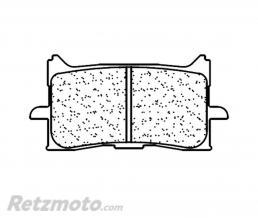 CL BRAKES Plaquettes de frein CL BRAKES 1245A3+ m�tal fritt�