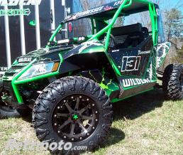 Jante utilitaire MSA Offroad Wheels M21 Lok argent/noir quad 15X7 4X137 4+3
