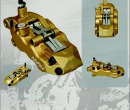 Etrier de frein 6 pistons avant droit Or Nissin