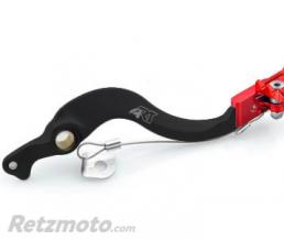ART p�dale de frein ART Factory aluminium anodis� noir/embout rouge Suzuki