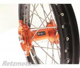 Kit roues compl�tes avant + arri�re ART MX 21x1,60/18x2,15 jante noir/moyeu orange KTM
