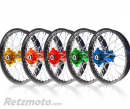 Kit roues compl�tes avant + arri�re ART MX 21x1,60/19x2,15 jante noir/moyeu orange KTM
