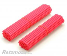 Couvre rayon ART rose fluo pour roue avant 21