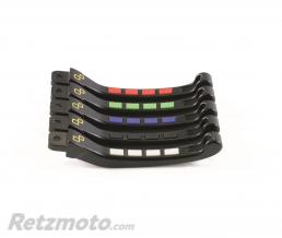 Kit levier repliables/reglables LIGHTECH Alien avec inserts caoutchouc noir Yamaha