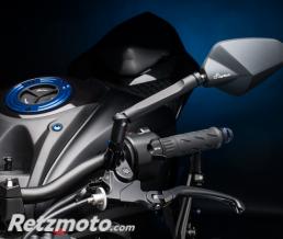 Levier de frein repliable/r�glable LIGHTEC Alien alu inserts caoutchouc noir - LEVD110K ducati Diavel