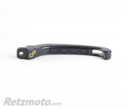 Levier de frein repliable/r�glable LIGHTEC Alien alu inserts caoutchouc noir - LEVS128K