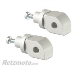 Supports de repose-pieds arri�re LIGHTECH argent Yamaha YZF-R1/R6