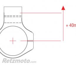 Bracelets LIGHTECH �50 hauteur 0mm/d�port +40mm/10� noir