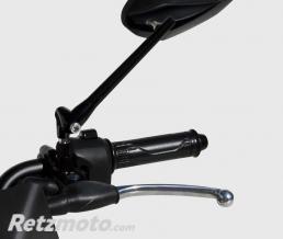 ERMAX RET01N Paire r�troviseurs homologu�s, r�versibles et ajustables noir mat/noir