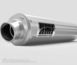 Silencieux HMF Performance Series inox bross�/casquette Turn Down inox bross� Yamaha Grizzly/Kodiak 700 - Non homologu� pour la route