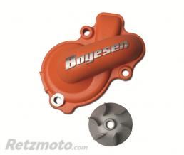 Carter de pompe � eau + h�lice BOYESEN alu orange KTM EXC450/500
