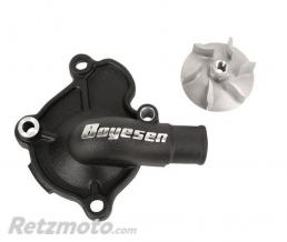 BOYESEN Carter de pompe � eau + h�lice BOYESEN alu noir Kawasaki KX450F