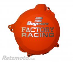 BOYESEN Couvercle de carter d'embrayage BOYESEN Factory Racing alu orange KTM/Husqvarna