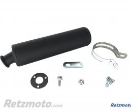 TECNIUM Silencieux TECNIUM acier noir Derbi/Gilera/Aprilia 50