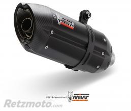 MIVV Silencieux MIVV Suono inox bross� noir/casquette carbone Honda XL650V Transalp