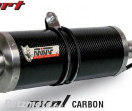 Silencieux MIVV Oval Classic carbone Triumph Speed Triple 955 I