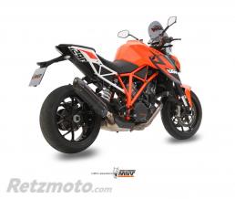 MIVV Silencieux MIVV Suono inox bross� noir/casquette carbone KTM 1290 Super Duke R