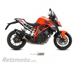 Silencieux MIVV Speed Edge inox bross� noir/casquette carbone KTM 1290 Super Duke R