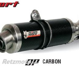 Silencieux MIVV GP carbone Triumph Speed Triple 1050