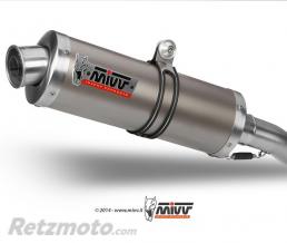 Silencieux double MIVV Oval Classic titane Suzuki DL1000 V-Strom