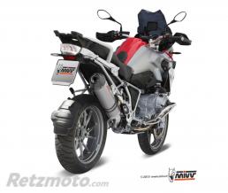 MIVV Silencieux MIVV Oval Carbon Cap titane BMW R1200GS