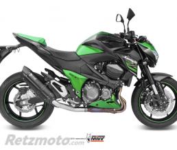 Silencieux MIVV Suono inox bross� noir/casquette carbone Kawasaki Z800