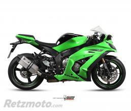 Silencieux MIVV Speed Edge inox/casquette carbone Kawaski ZX10R