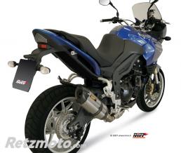MIVV Silencieux MIVV Suono inox/casquette carbone Triumph Tiger 1050