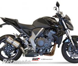 Silencieux MIVV Suono inox/casquette carbone Honda CB1000R