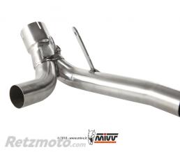 Silencieux double MIVV Suono inox/casquette carbone Suzuki GSX-R1000