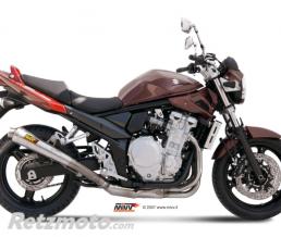 Silencieux MIVV X-Cone inox bross� Suzuki GSX650F/GSF650 Bandit