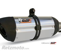 Silencieux MIVV Suono inox/casquette carbone Ducati Hypermotard 1100