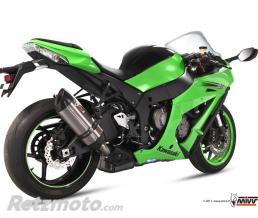 MIVV Silencieux MIVV Suono inox/casquette carbone Kawasaki ZX10R