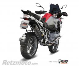 MIVV Silencieux MIVV Suono inox bross� noir/casquette carbone BMW R1200GS
