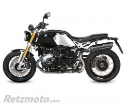 Silencieux MIVV Suono inox bross� noir/casquette carbone BMW R1200 nineT