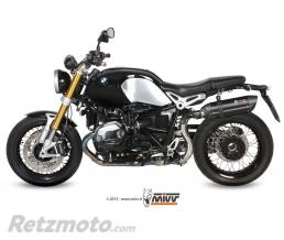 Silencieux MIVV Suono inox/casquette carbone BMW R1200 nineT
