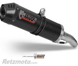 MIVV Silencieux double MIVV Oval Carbon Cap carbone Kawasaki ZZR1400